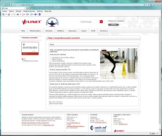 Home page Pádové studie